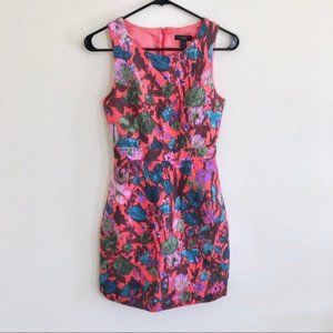 J. Crew Silk Blend Floral Sheath Dress